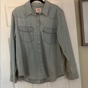 Levi's Light Blue Denim Shirt
